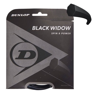 Stygos tenisui Dunlop Black Widow 16G/12m/1.31mm